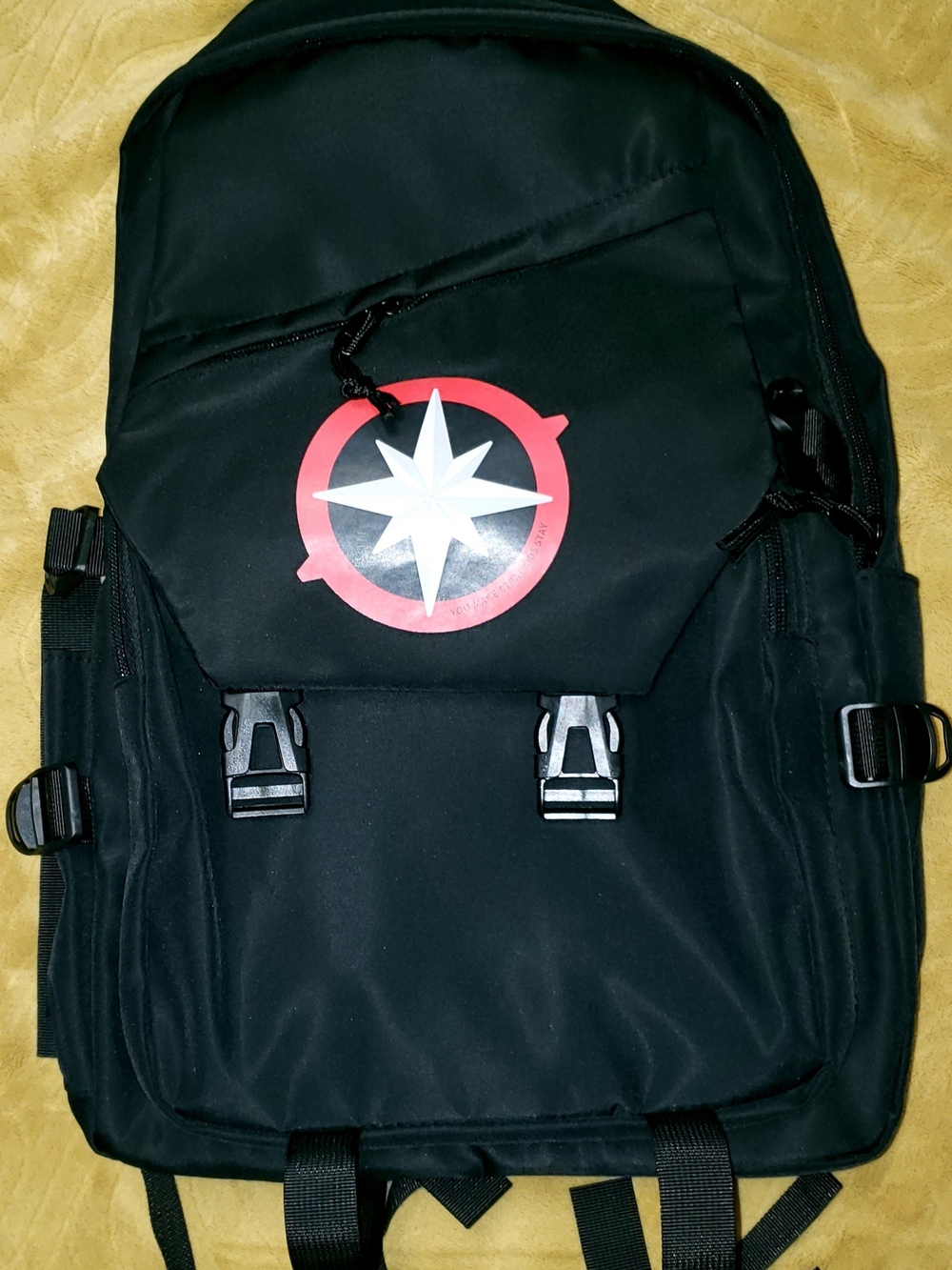 Black Backpack - Casual Everyday Bag